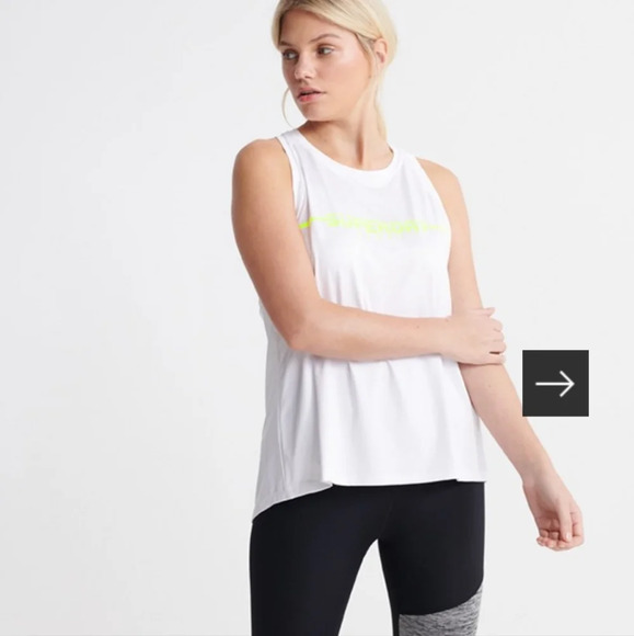 Superdry gym top bnwt size 10 - Picture 2 of 9